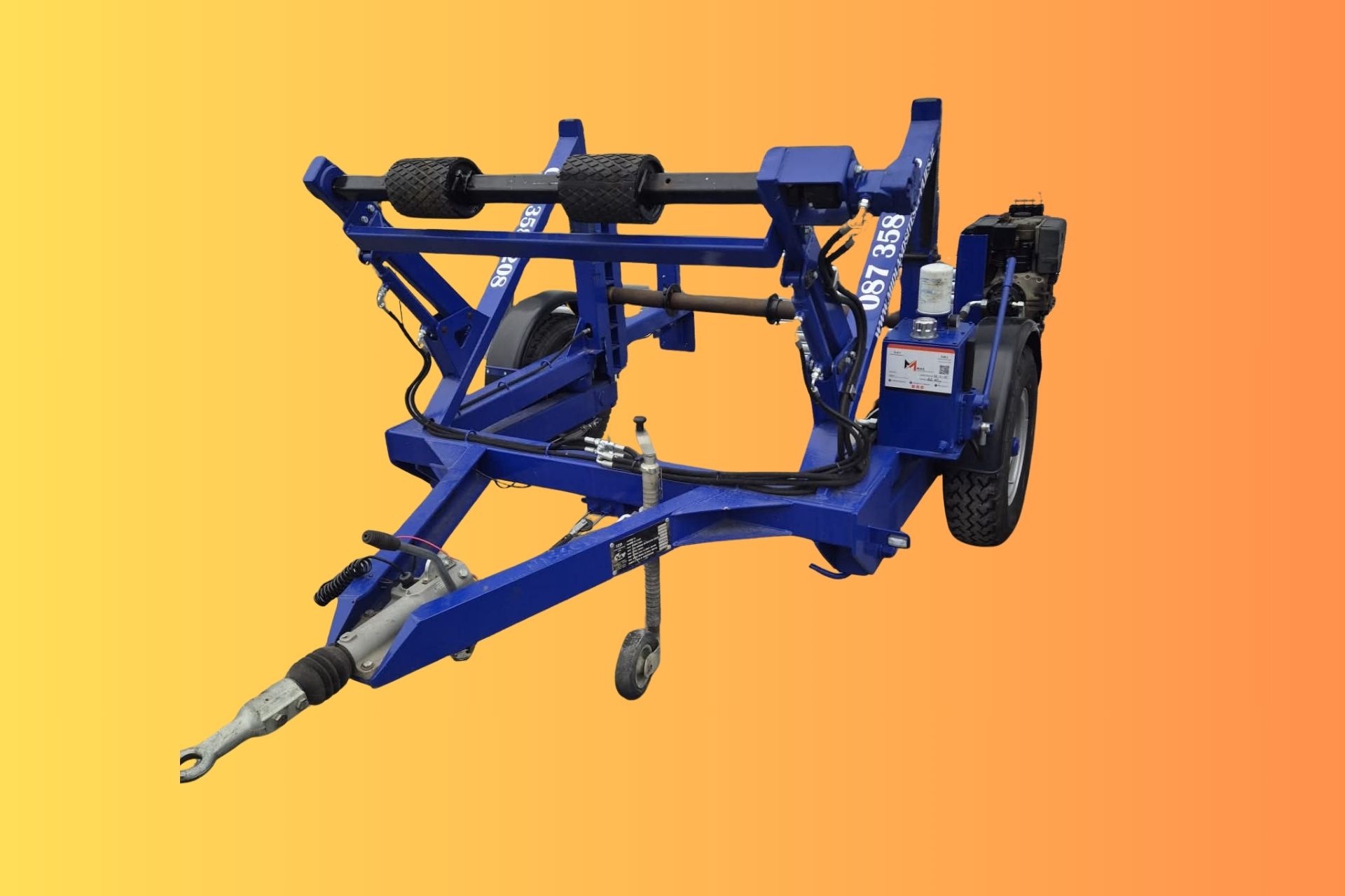 CABLE DRUM TRAILER – Mss Hire